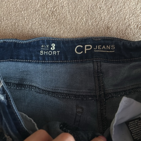 White and Jean shorts. Express and cp jeans - Picture 8 of 12